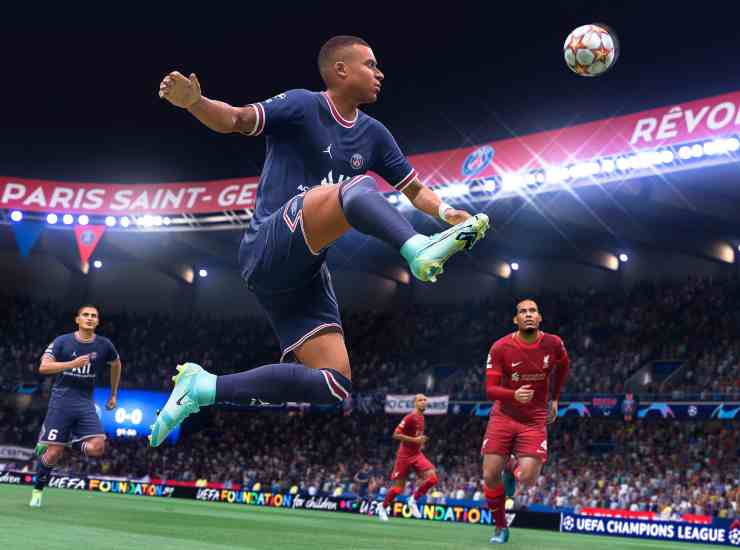 Immagine dal Fifa 22 - credits: Foto dal Web. Il Calcio Magazine