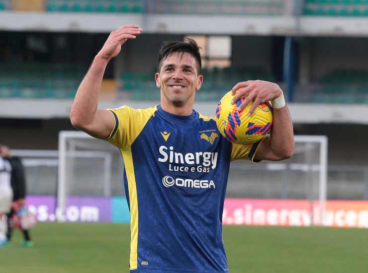 Giovanni Simeone - credits: Ansa Foto. Il Calcio Magazine