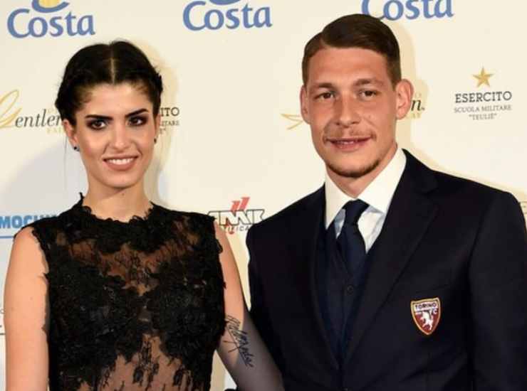 Andrea Belotti con la moglie Giorgia Duro [Credit: Web] - IlCalcioMagazine