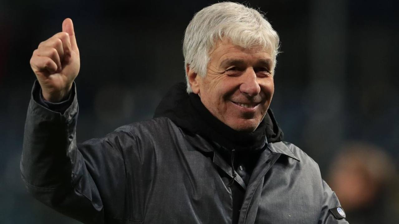 Gian Piero Gasperini, allenatore dell'Atalanta (credit: Eurosport)