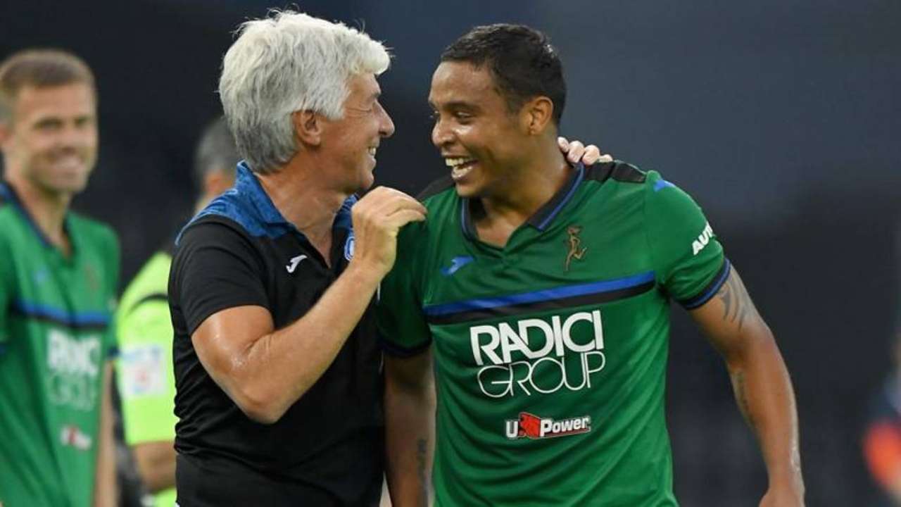 Gian Piero Gasperini e Luis Muriel [Credit: ANSA] - Il Calcio Magazine