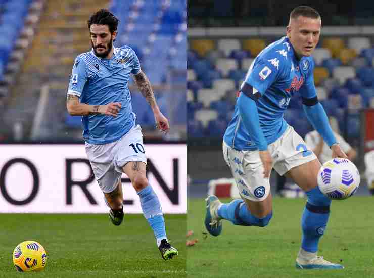 Luis Alberto e Piotr Zielinski [Credit: ANSA] - Il Calcio Magazine