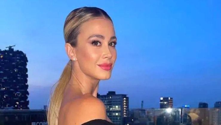 Diletta Leotta e la foto in mezzo al mare