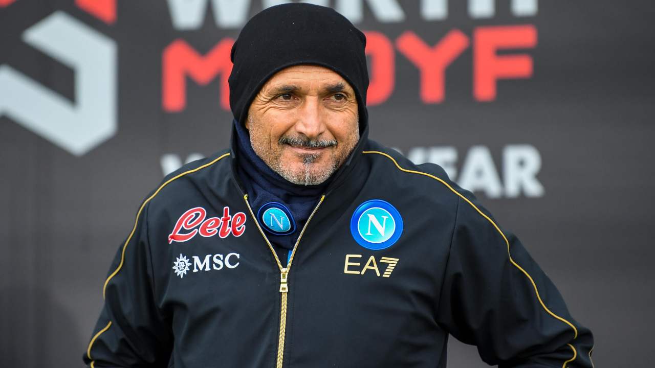 Luciano Spalletti, allenatore del Napoli (credit: Ansa)