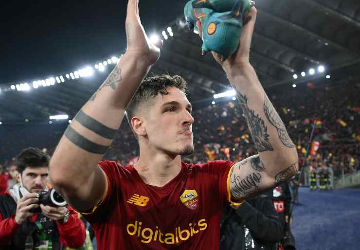 Nicolò Zaniolo, obiettivo del Milan per la prossima stagione (credit: Ansa)