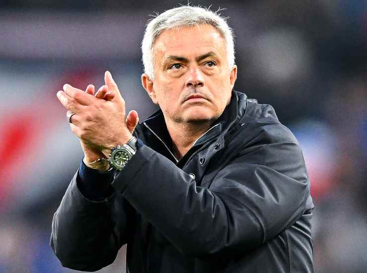 José Mourinho, allenatore della Roma (credit: Ansa)