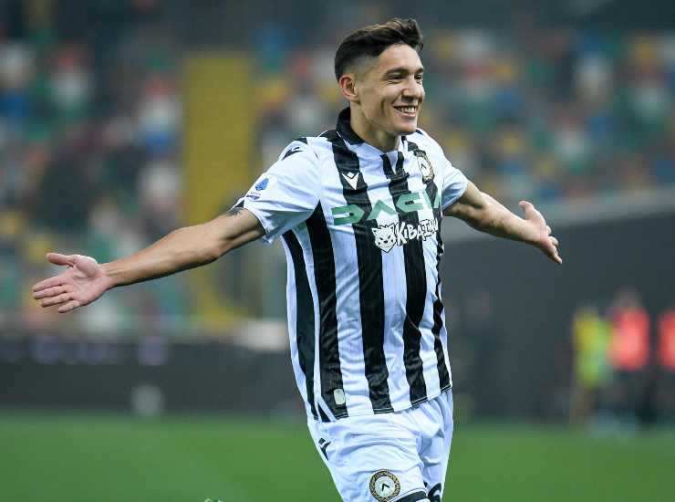 Nahuel Molina, esterno dell'Udinese (credit: Ansa)