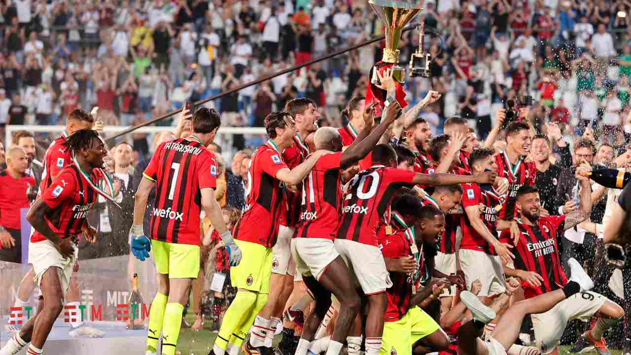 Milan campione d'Italia (Credit Foto Ansa)