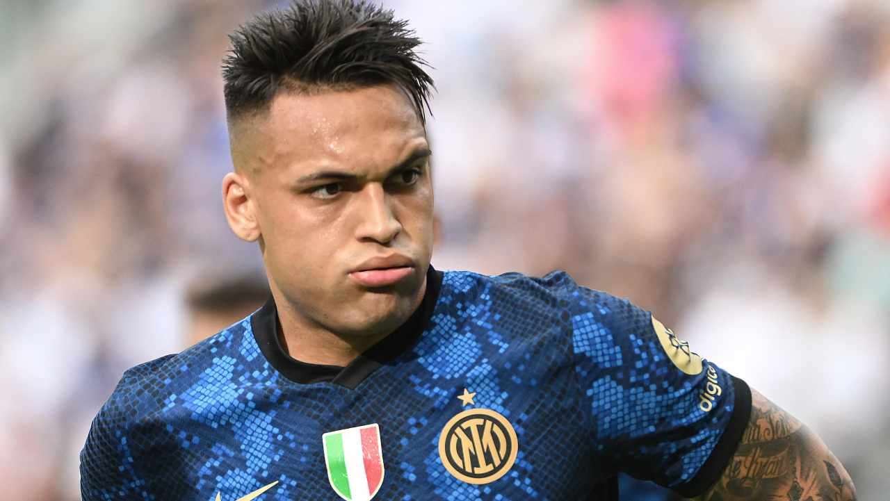 Lautaro Martinez, attaccante dell'Inter (credit: Ansa)