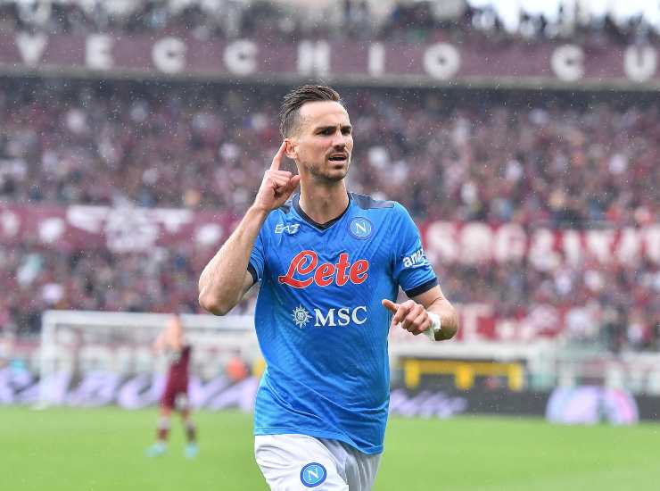 Fabian Ruiz alla quarta stagione al Napoli (Credit Foto Ansa)