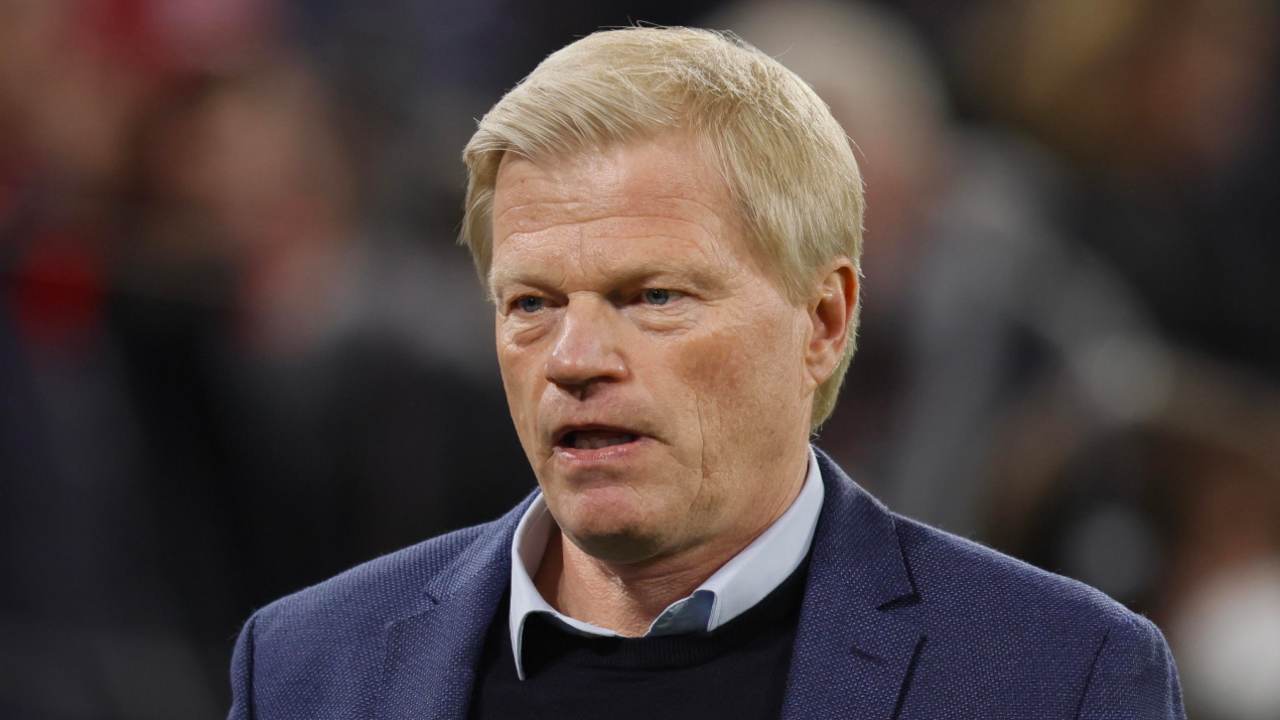 Oliver Kahn, ex portiere e dirigente del Bayern Monaco - credits: Ansa Foto. Il Calcio Magazine