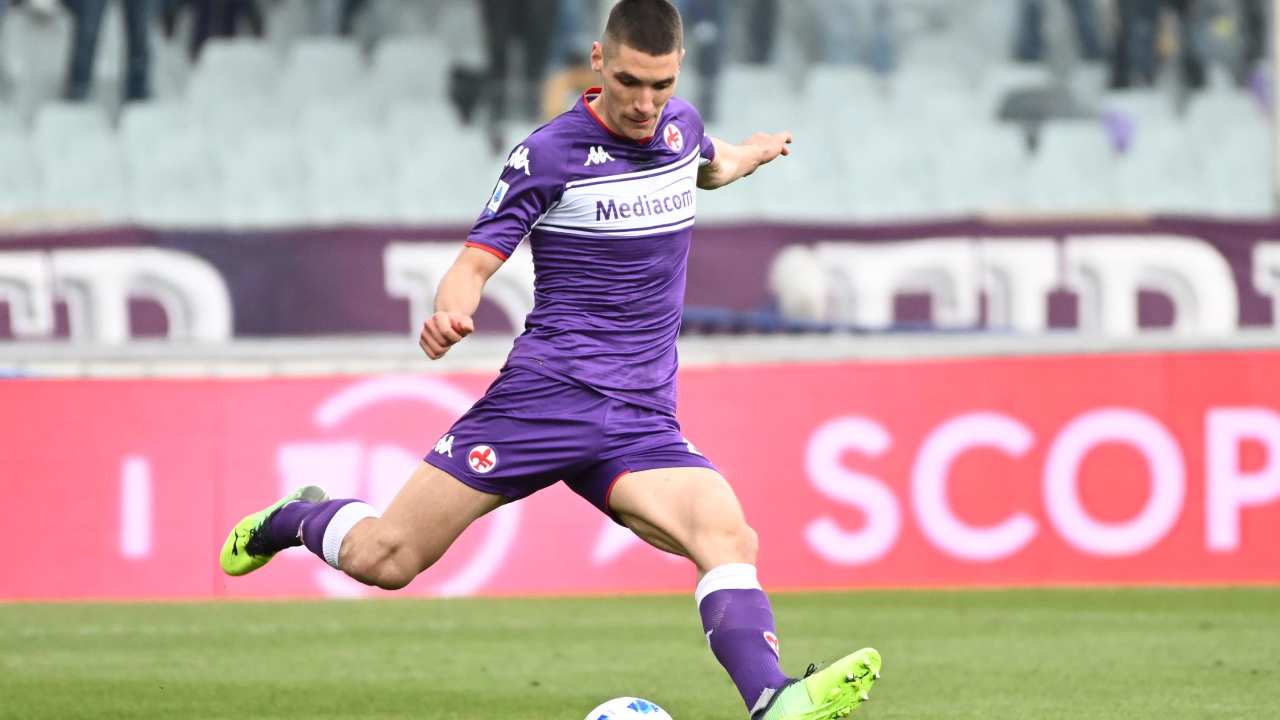 Nikola Milenkovic difensore della Fiorentina (Credit Foto Ansa)