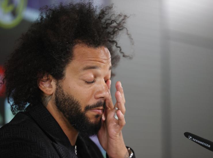 Marcelo dopo 15 stagioni saluta il Real Madrid (Credit Foto Ansa)