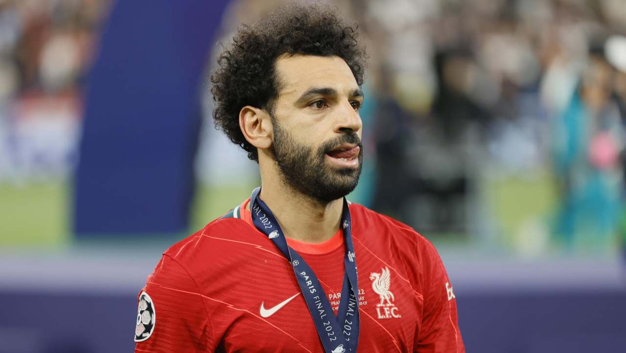 Mohamed Salah, attaccante del Liverpool (credit: Ansa)