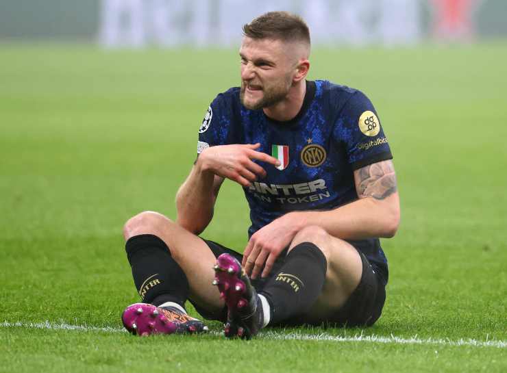 Milan Skriniar, difensore dell'Inter (credit: Ansa)