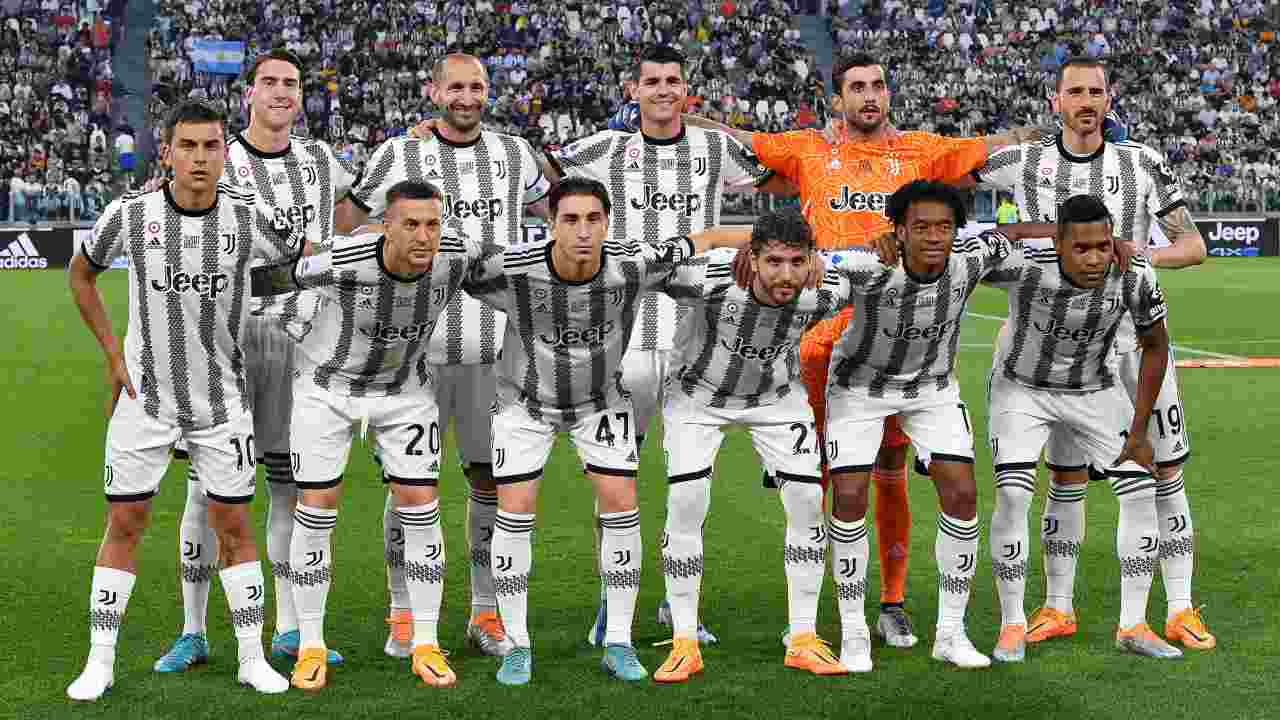 Juventus prima dell'ultima partita stagionale (Credit Fotto Ansa)