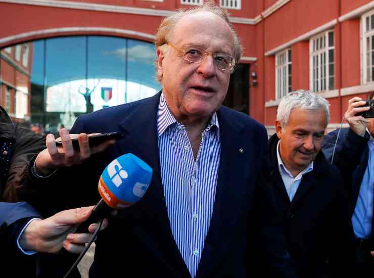 Paolo Scaroni, presidente del Milan (credit: Ansa)