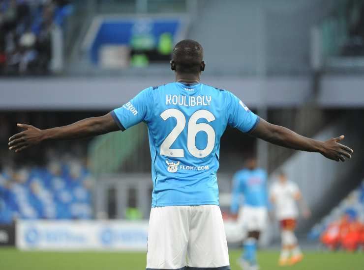 Kalidou Koulibaly, difensore del Napoli (credit: Ansa)