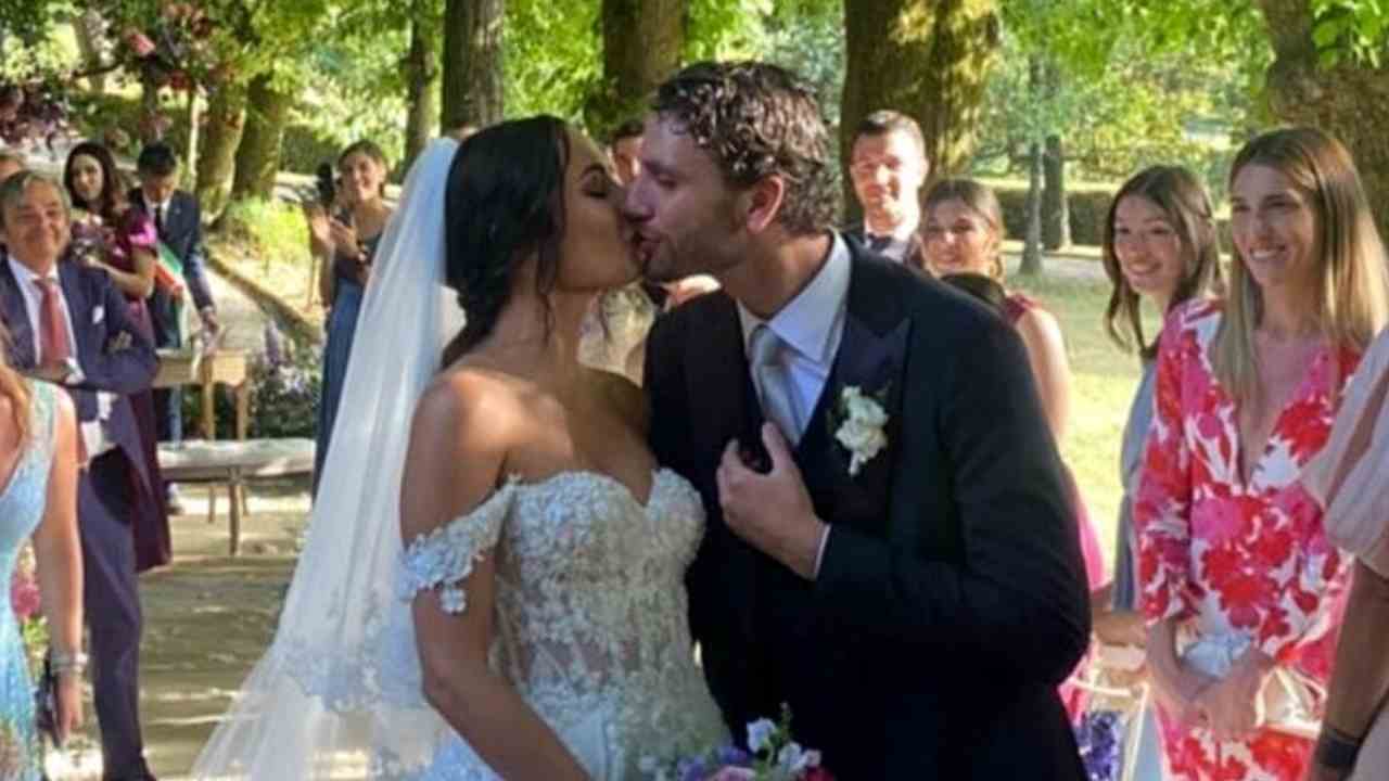 Un'immagine del matrimonio di Locatelli [Credit: web] - Il Calcio Magazine