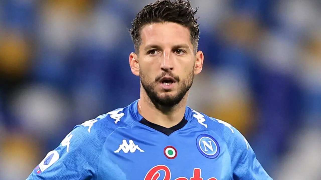 Dries Mertens, attaccante del Napoli (credit: Lazio News 24)