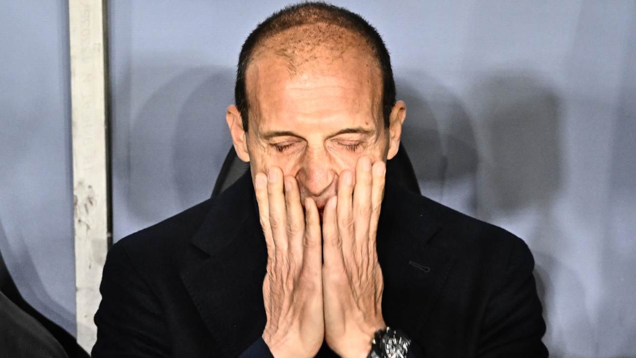 Massimiliano Allegri, allenatore della Juventus - credits: Ansa Foto. Il Calcio Magazine