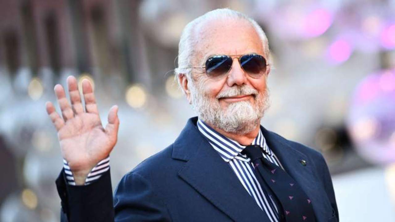 Aurelio De Laurentiis, presidente del Napoli [credit: DAZN] - Il Calcio Magazine