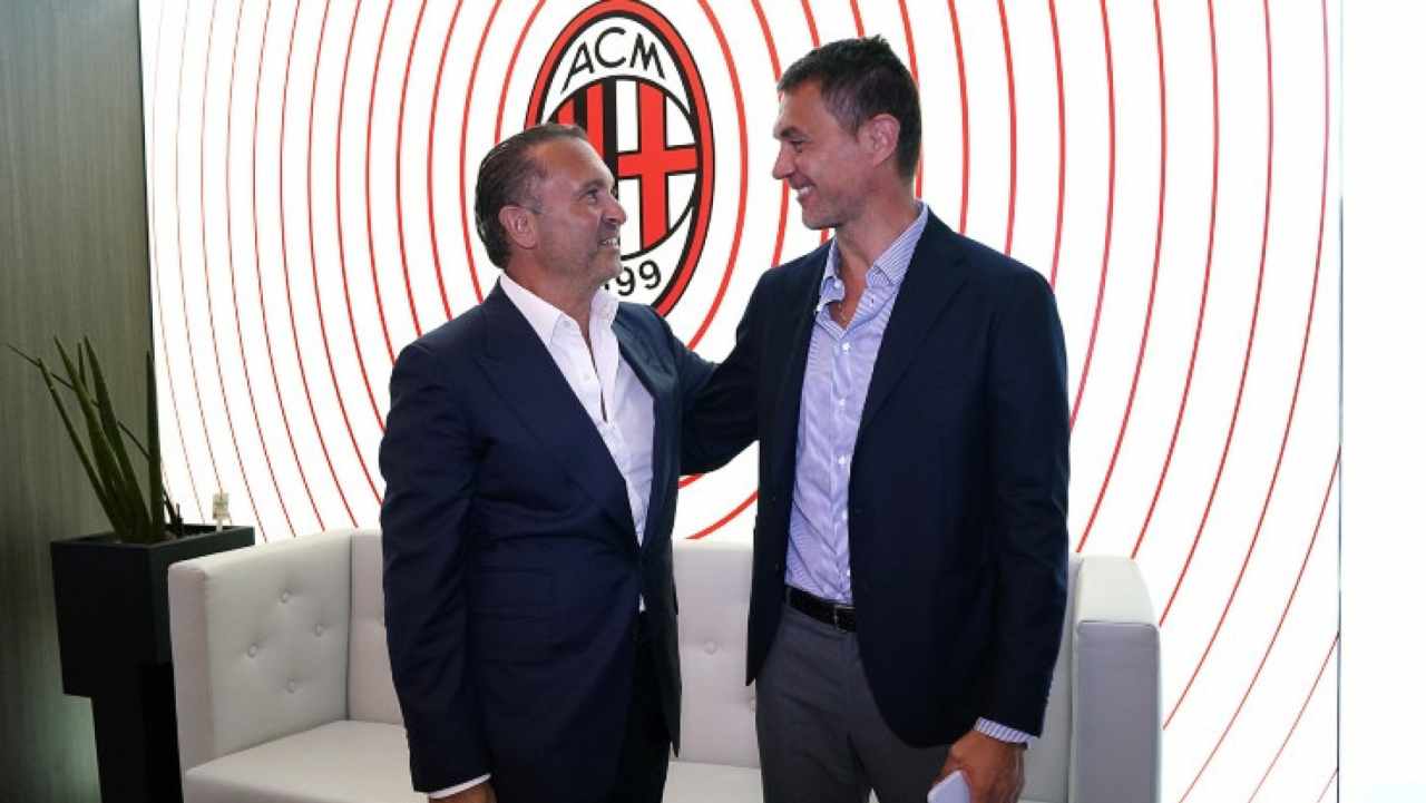 Gerry Cardinale e Paolo Maldini (credit: Gianluca Di Marzio)