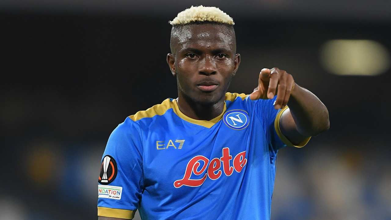 Victor Osimhen, attaccante del Napoli (credit: Goal.com)