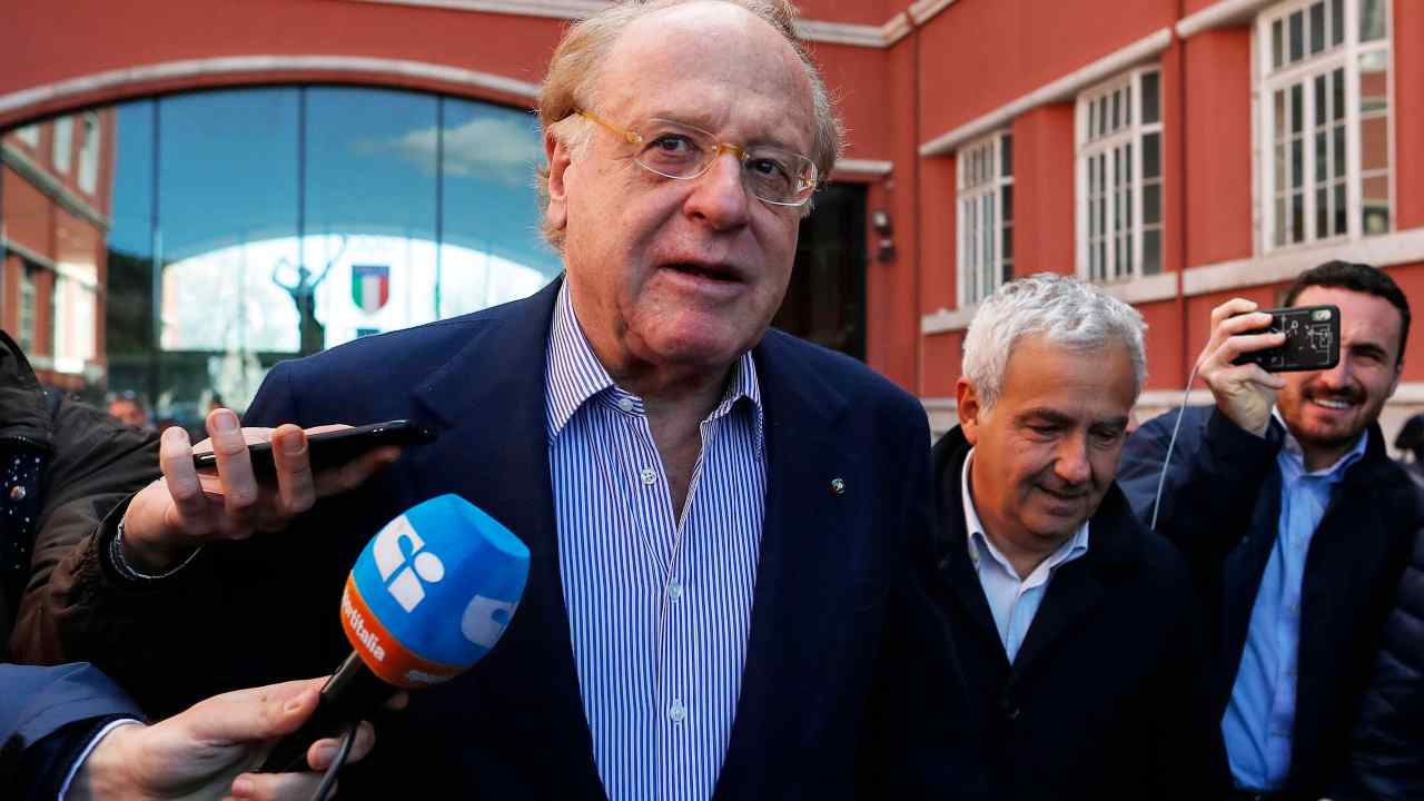 Paolo Scaroni, presidente Milan - credits: Ansa Foto. Il Calcio Magazine