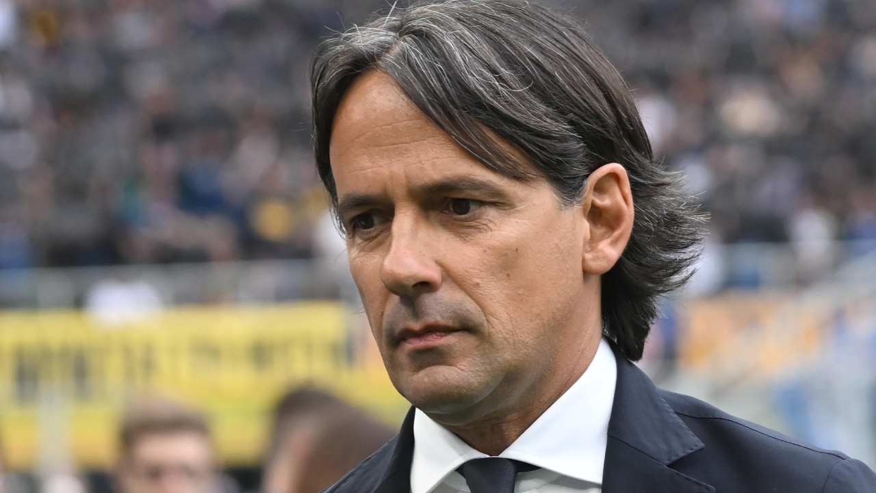 Simone Inzaghi, tecnico dell'Inter - credits: Ansa Foto. Il Calcio Magazine