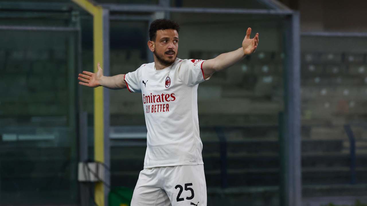 Alessandro Florenzi difensore del Milan (Credit Foto Ansa)