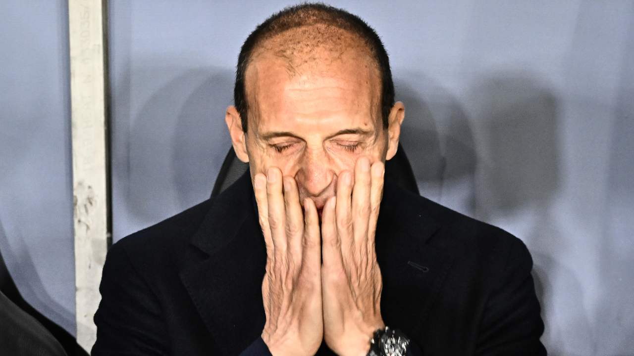 Massimiliano Allegri, allenatore della Juventus (credit: Ansa)