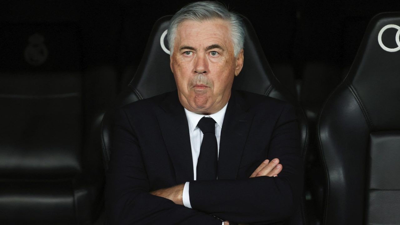 Carlo Ancelotti, allenatore del Real Madrid (credit: Ansa)