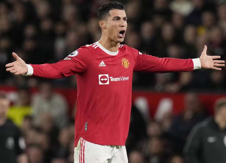 Cristiano Ronaldo, attaccante del Manchester United (credit: Ansa)