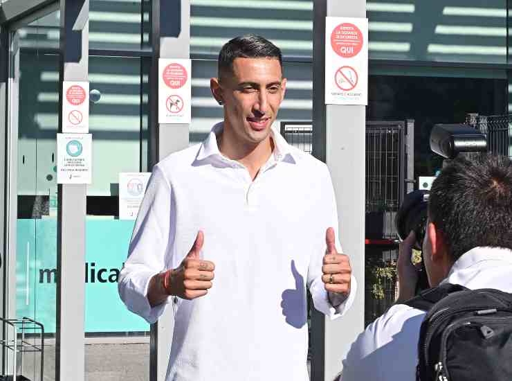 Di Maria, nuovo acquisto della Juventus - credits: Ansa Foto. Il Calcio Magazine