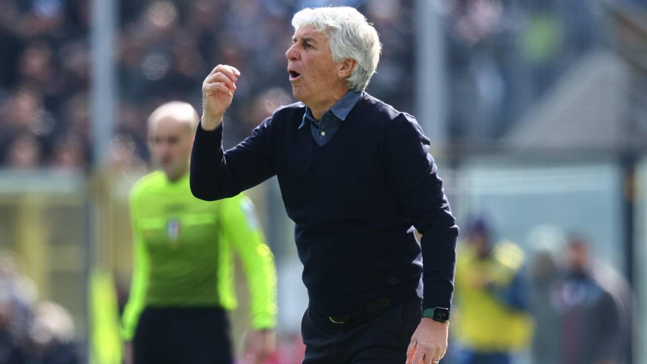 Gian Piero Gasperini, allenatore dell'Atalanta (credit: Ansa)