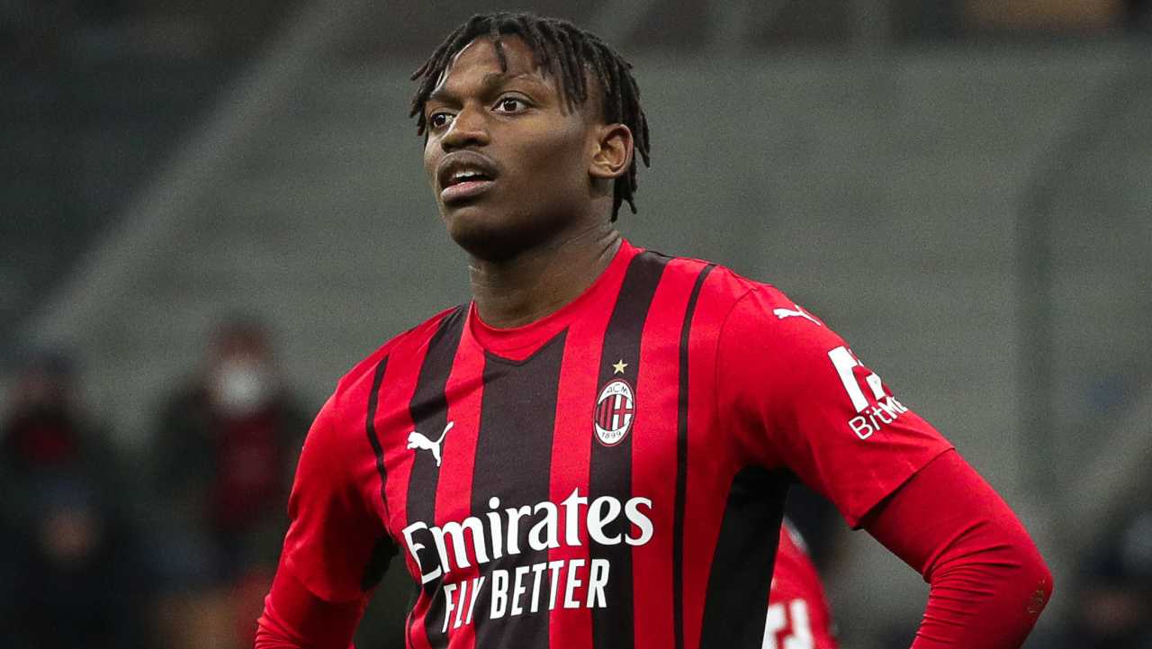 Rafael Leao, attaccante del Milan (credit: Ansa)