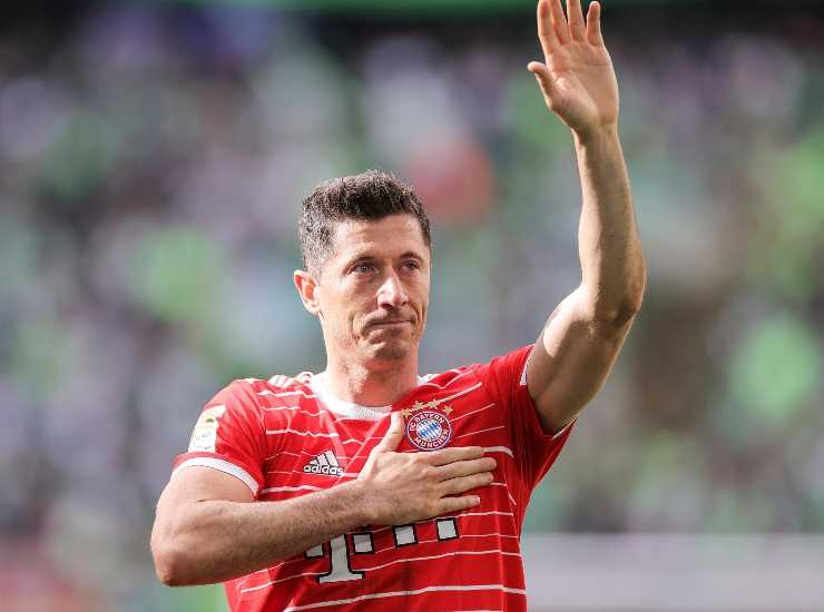 Lewandowski spiega i motivi del suo addio al Bayern Monaco (credit: Ansa)