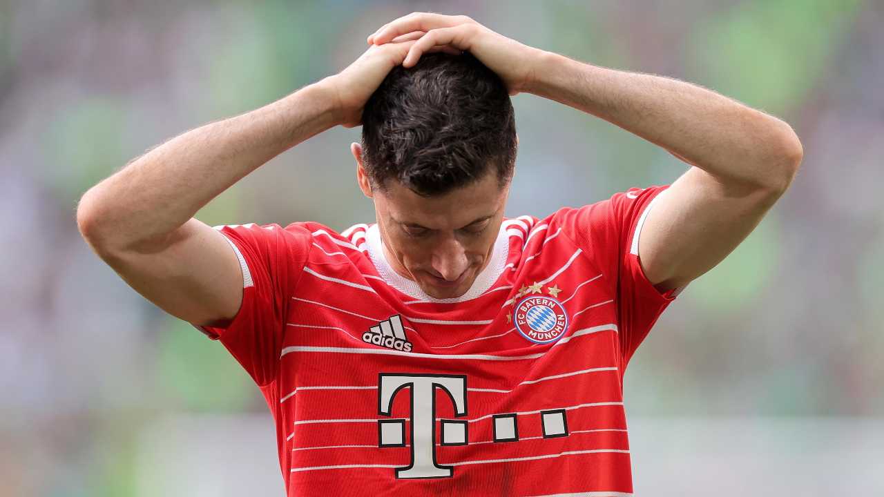 Robert Lewandowski, prossimo attaccante del Barcellona (credit: Ansa)