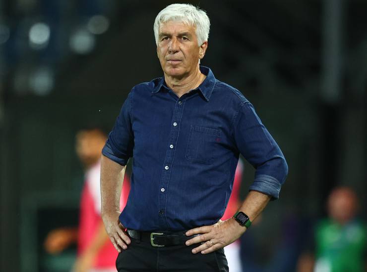 Gianpiero Gasperini allenatore dell'Atalanta (Credit Foto Ansa)