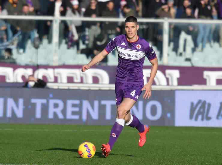 Nikola Milenkovic, difensore della Fiorentina [Credit: ANSA] - Il Calcio Magazine