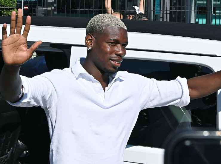 L'arrivo di Pogba alla Juventus - credits: Ansa Foto. Il Calcio Magazine