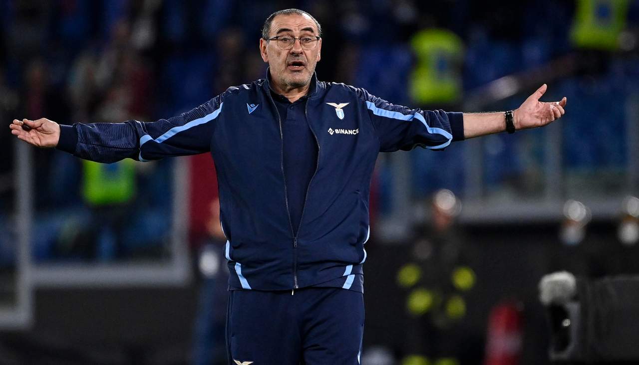 Maurizio Sarri, allenatore Lazio - credits: Ansa Foto. Il Calcio Magazine