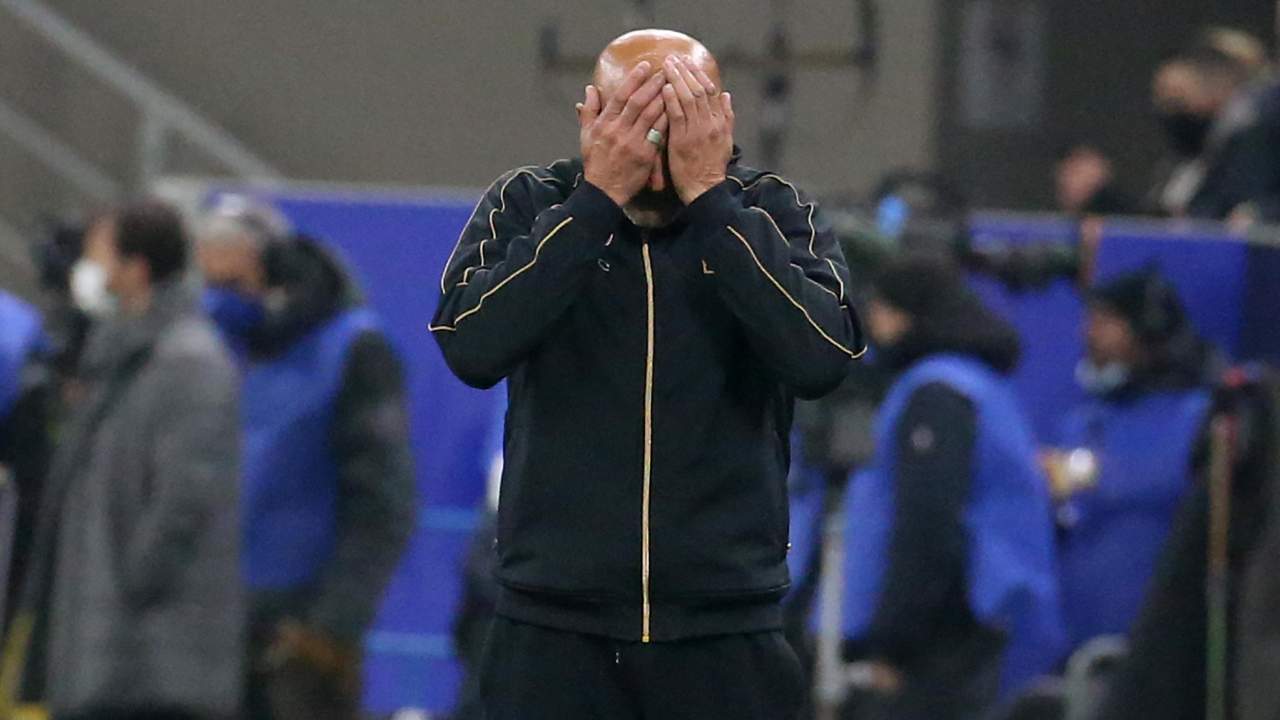 Luciano Spalletti, allenatore del Napoli (credit: Ansa)