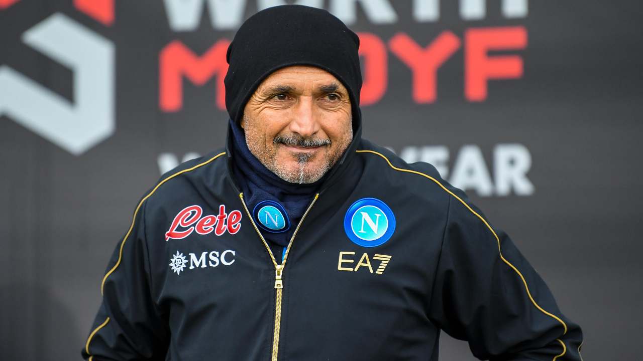 Luciano Spalletti, allenatore del Napoli (credit: Ansa)