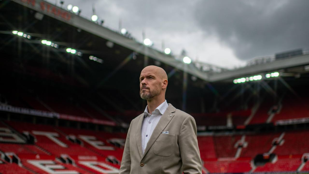 Erik Ten Hag, allenatore del Manchester United (credit: Ansa)