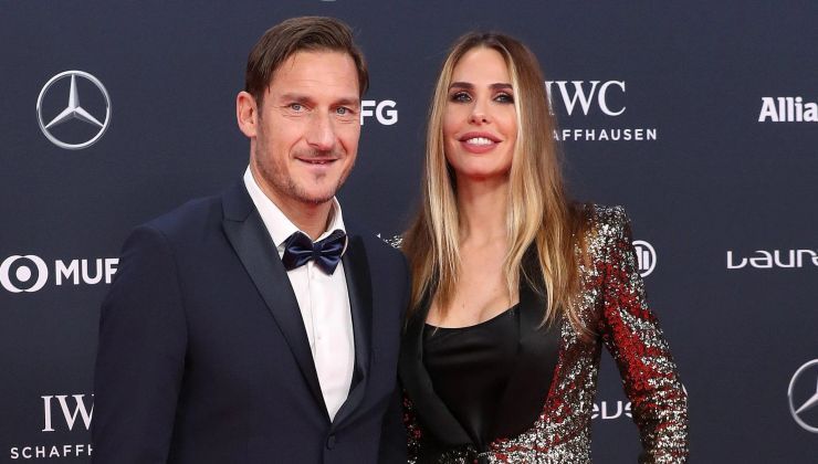 Totti e la storia con Flavia Vento